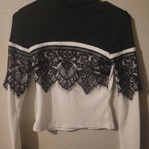 Shein Lace Sweater Top